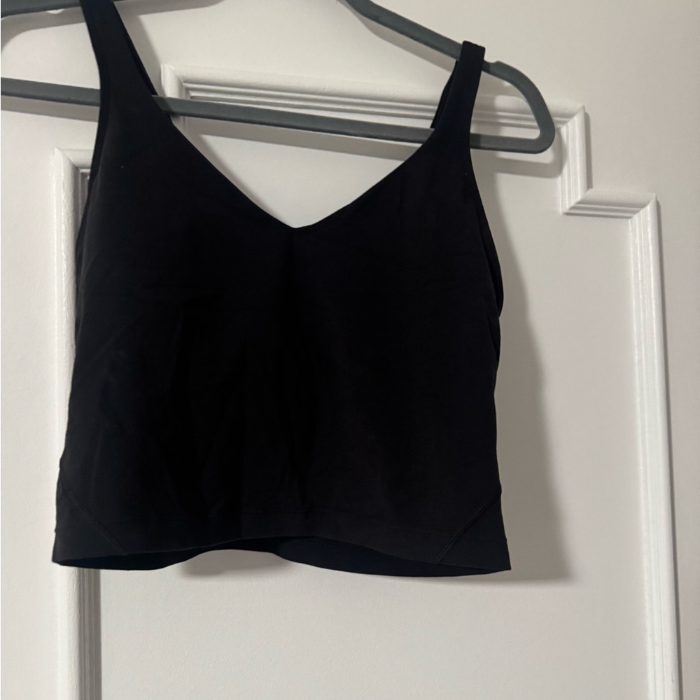 lululemon athletica Black align  Tank Top size 8